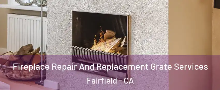 Fireplace Repair And Replacement Grate Services Fairfield - CA